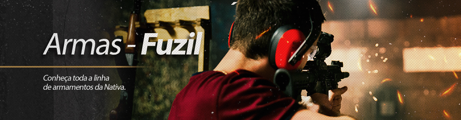 Banner Pistola computador 