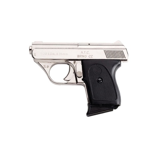 PISTOLA ALFAPROJ BRNO CZ3035 CAL. .25 AUTO (6,35) 6 TIROS 2,12 NIQUELADO