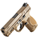PISTOLA S&W M&P9 M2.0 FDE OPTICS READY CAL. .9MM 15 TIROS 4 BEGE AREIA