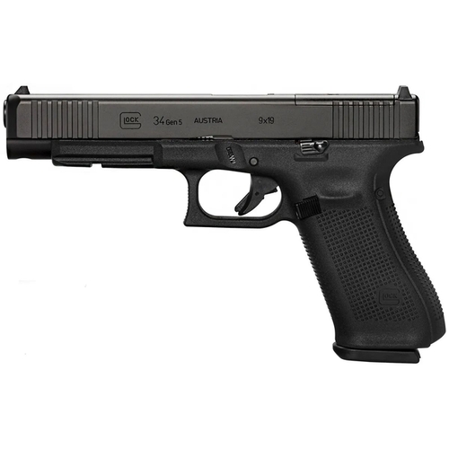 PISTOLA GLOCK G34 GEN5 MOS CAL. 9MM 17 TIROS 5,31 OXIDADO