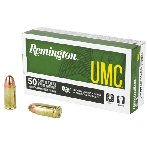 MUNICAO REMINGTON CAL .9MM LUGER 147GR FMJ