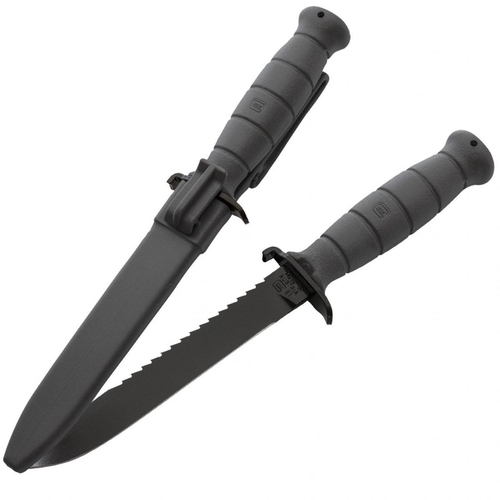 FACA COR CINZA COM SERRA FM 81 GLOCK