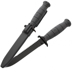 FACA COR CINZA COM SERRA FM 81 GLOCK