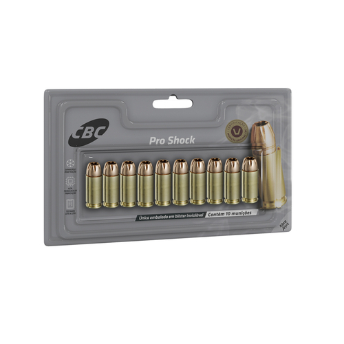 MUN CBC 40S&W EXPO 165GR P.SHOCK BL C