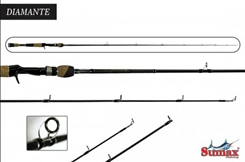 VARA DIAMANTE MUSCLE CARBON LDM-601MH 10-20LBS SUMAX