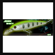 ISCA JERK BAIT JBB 80 COR 033 EXTRIDENT RATLIN SUMAX