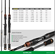 VARA MAXIMA 661 1,97M 1P 5-10KG ACAO MEDIA MARURI