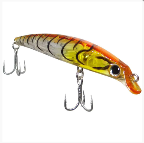 ISCA  DESTROYER 9,5CM 8G - COR 58 - TIGRADA TRANSPARENTE