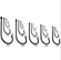 ANZOL MS 12146 10 C/50 - NICKEL CARTELA