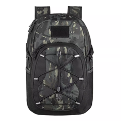 MOCHILA BRFORCE PAISANA - PRETO E MULTICAM BLACK