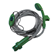 CAMPING SHOWER 12V VERDE E CINZA