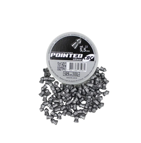 CHUMBINHO CBC POINTED SILVER 5,5 .22C/125UN