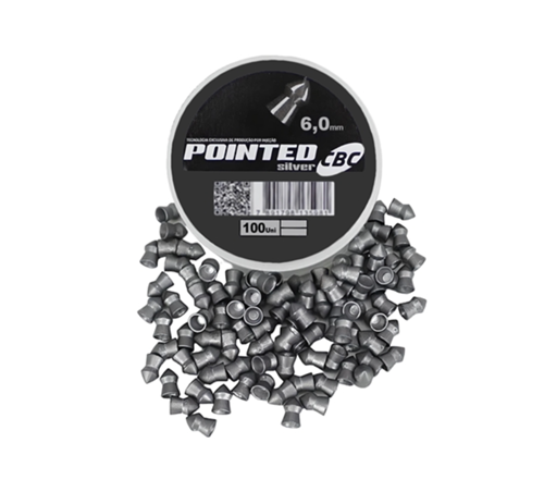 CHUMBINHO CBC POINTED SILVER 6,0 .236C/100UN