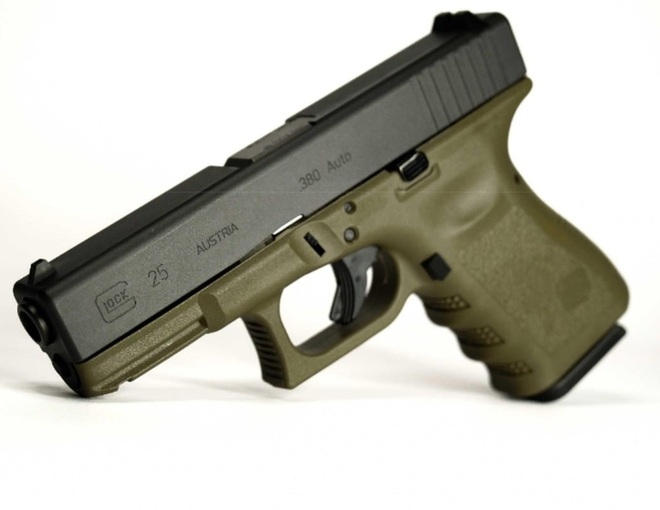 PISTOLA GLOCK G25 DARK OLIVE CAL.380 - R - PISTOLA GLOCK G25 DARK OLIVE ...