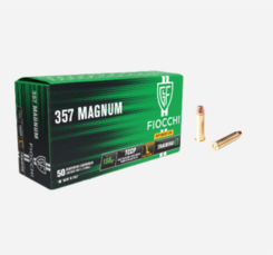 MUNICAO FIOCCHI CAL. 357 MAGNUM 158GR LL TCCP CX 50