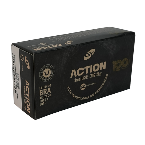 MUN CBC 9MM LUGER ETOG 124GR 100 ANOS