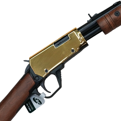 RIFLE  CBC PUMP ACTION 22LR 18 OX MAD GOLD