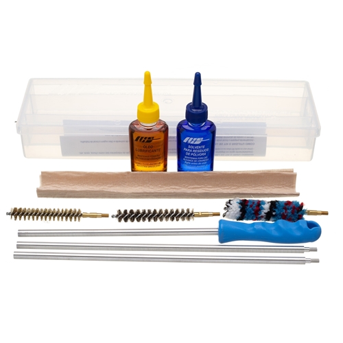 KIT LIMPEZA ESPINGARDA CAL. 20 ARMAS LONGAS LH ESCOVAS