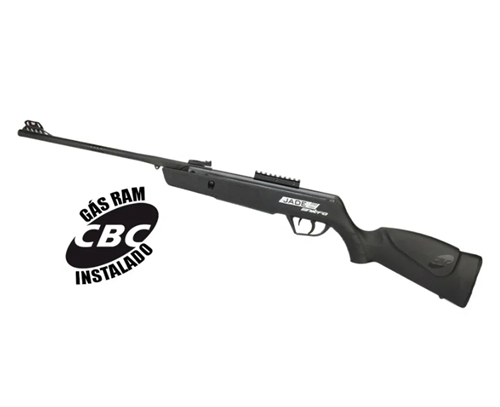 CARABINA DE PRESSAO CBC JADE 5,5 MAIS NITRO OX PT