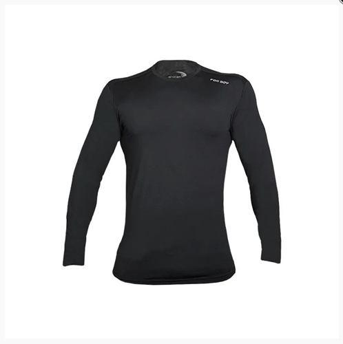CAMISA THERMOFOX SEGUNDA PELE / PRETO / P/M/G/GG/EG