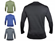 CAMISA THERMOFOX SEGUNDA PELE / PRETO / P/M/GG/EG