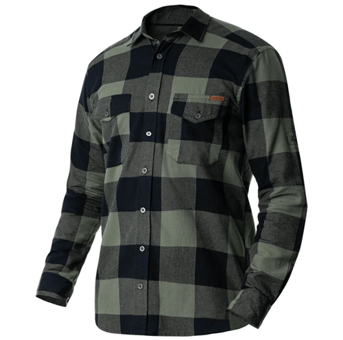 CAMISA DE FLANELA INVICTUS LUMBERJACK GRID VERDE EG