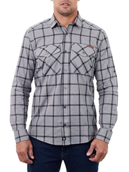 CAMISA INVICTUS LUMBERJACK CINZA EG