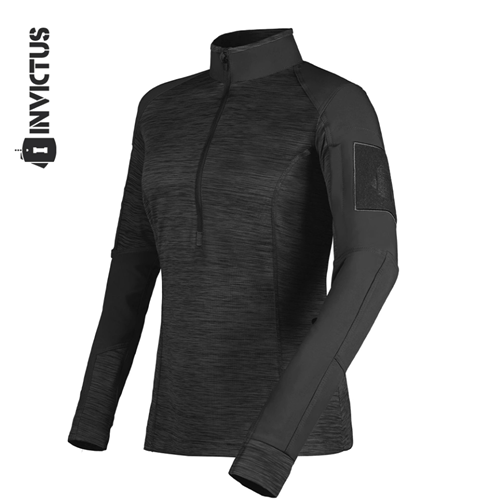 002058 CAMISA FEM INVICTUS COURAGE PRETO G