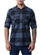 CAMISA INVICTUS LUMBERJACK FLANELA GRID AZUL P