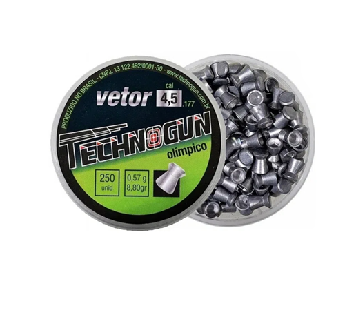CHUMBINHO VETOR 4,5 POTE COM 250UN TECHNOGUN