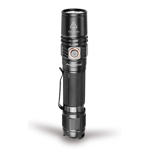 LANTERNA PARA USO MANUAL, FENIX PD35 V2.0, LED,COR PRETA, 1000