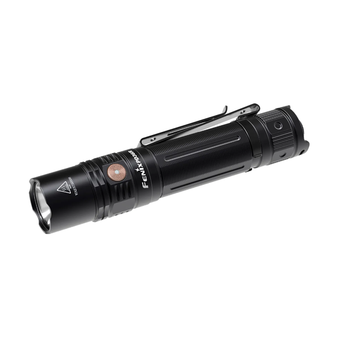 KIT LANTERNAS, FENIX, COMPOSTO POR PD36R, COR PRETA, 1600, LUMENS